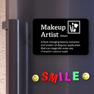 Íman Makeup Artist Definition - Film Crew 4" x 6" Flex