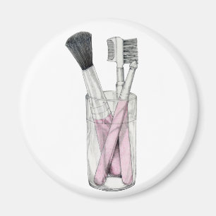 Íman Makeup Brushes Magnet