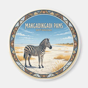 Íman Makgadikgadi Pans Nata Botswana Viagem