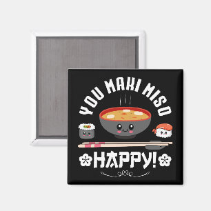 Íman Maki Miso Happy - Noodles Japoneses Cute Kawaii