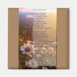 Íman Mal arranhe o poema da superfície