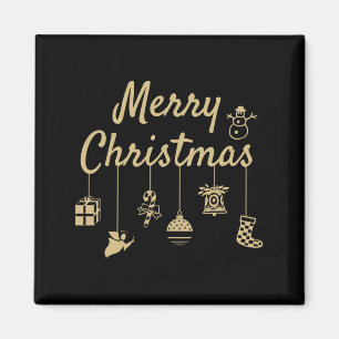 Íman Mal Natal Ornaments - Ouro