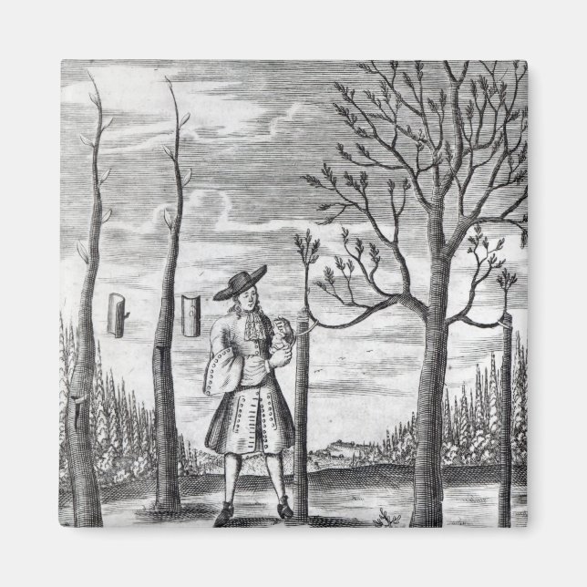 Íman Maladias de jardinagem e de plantas (Frente)