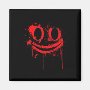 Íman Maldita fantasia de Halloween Eu sorriso de sangue