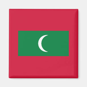 Íman Maldives - bandeira nacional maldiva