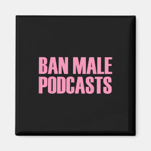 Íman Male Podcasts Roupa feminista
