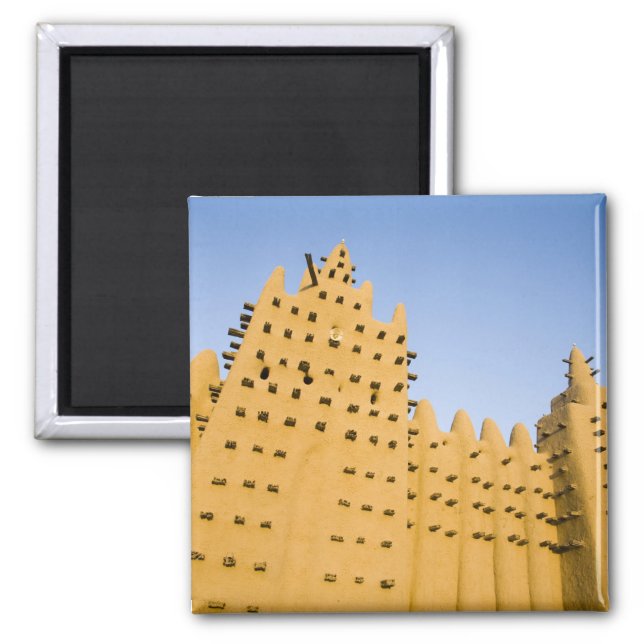 Íman Mali, Djenne. Grande Mesquita (Frente)