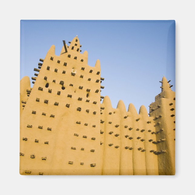 Íman Mali, Djenne. Mesquita Grande (Frente)