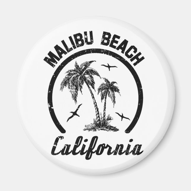 Íman Malibu Beach (Frente)