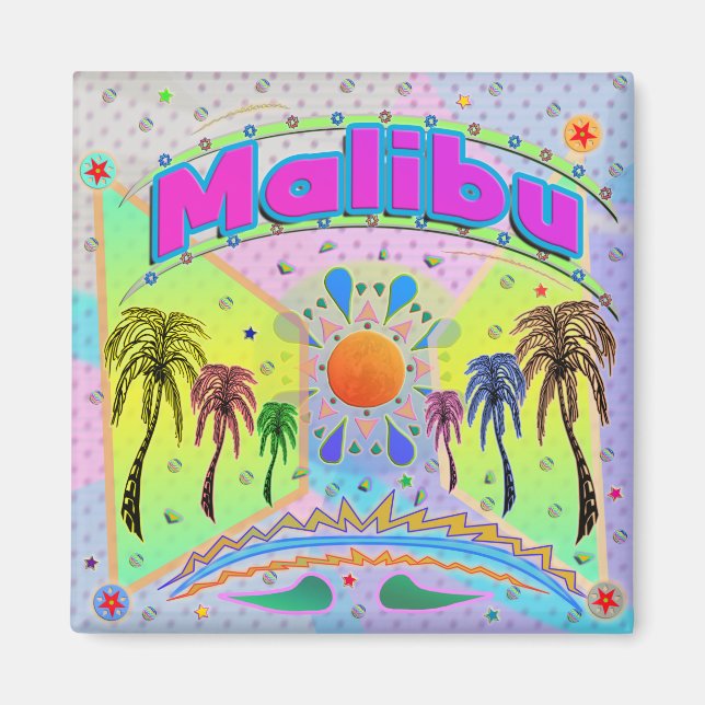 Íman Malibu Calm Desire Magnet (Frente)