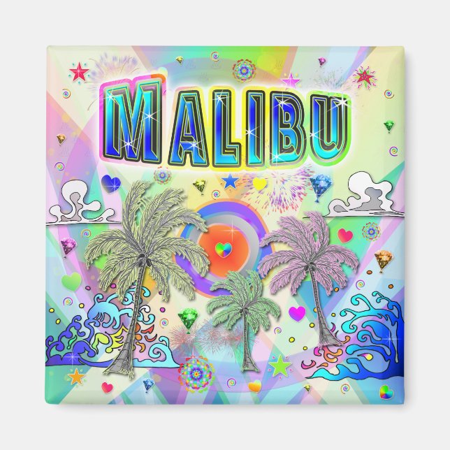 Íman Malibu Deep Dream Magnet (Frente)