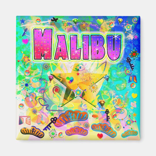 Íman Malibu Epoch Hour Magnet (Frente)