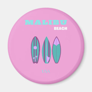 Íman Malibu, Malibu Beach, California, Preppy, Pink