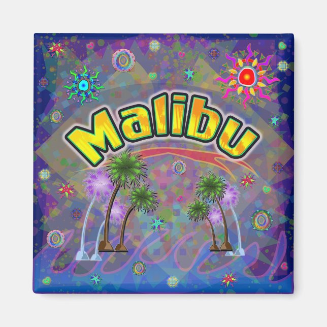 Íman Malibu Noble Voyage Magnet (Frente)