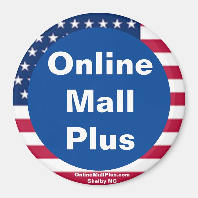 Íman Mall Online Mais Magnet Patriótico (Frente)