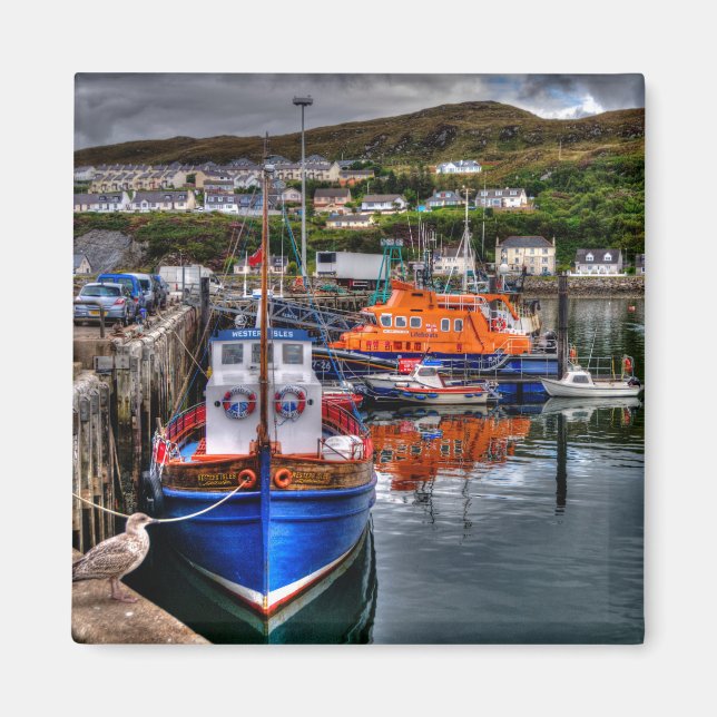 Íman Mallaig, Scotland Magnet (Frente)