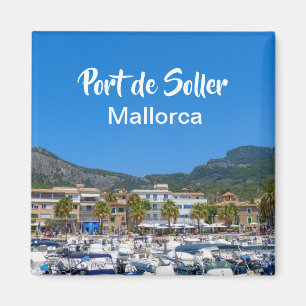 Íman Mallorca Port de Soller Harbour Souvenir