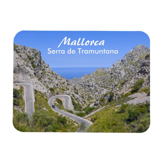 Íman Mallorca Serra de Tramuntana Souvenir (Horizontal)