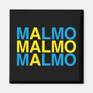 Íman MALMO Bandeira Sueca