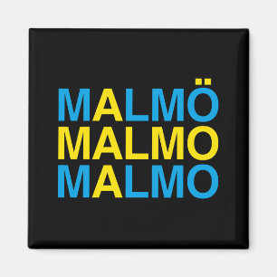 Íman MALMO Bandeira Sueca