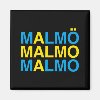 Íman MALMO Bandeira Sueca