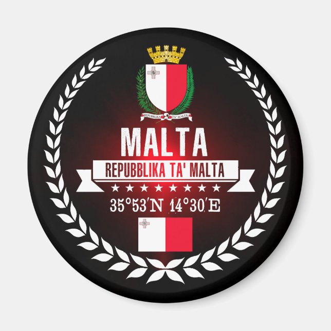 Íman Malta (Frente)