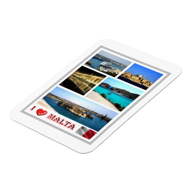 Íman Malta - I Love - (Left Side)