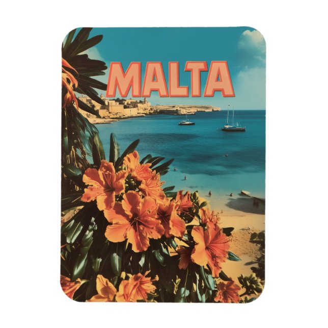 Íman Malta vintage (Vertical)