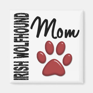Íman Mamã 2 do Wolfhound irlandês