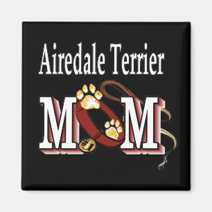 Íman MAMÃ de Airedale Terrier