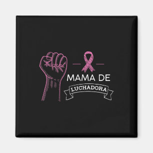Íman Mama De Luchadora Sensibilização Para O Cancer Mam