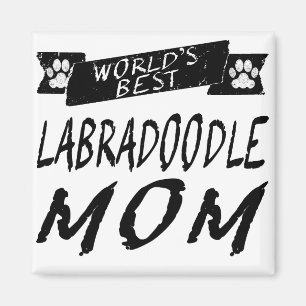 Íman Mamã do Labradoodle do mundo a melhor