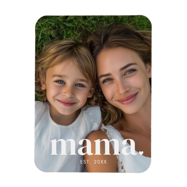 Íman Mama Estabeleceu Foto (Vertical)