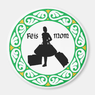 Íman Mamã irlandesa de Feis da dança