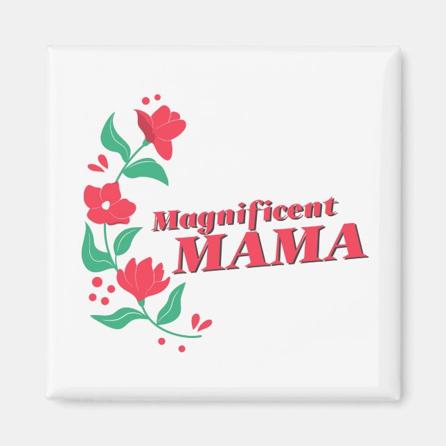 Íman Mama magnífica (Frente)