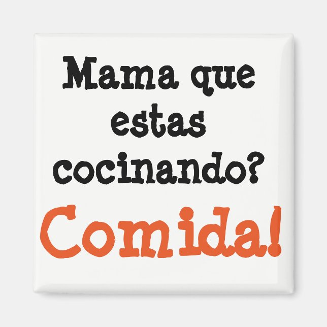 Íman mama que cocinando... pesadas. (Frente)