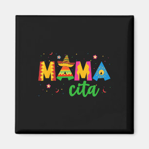 Íman Mamacita Cinco De Mayo Sombrero Mulheres Mama Mãe
