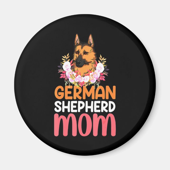 Íman Mamãe alemã Shepard Shepherd (Frente)