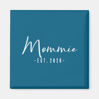 Íman Mamãe Bonita Anúncio de Bebê Mommie Est