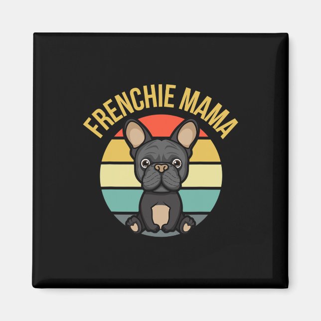 Íman Mamãe Cachorro Mamãe Oferece Para Mulheres Gráfico (Frente)