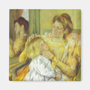 Íman Mamãe Comendo O Cabelo Do Filho. 1901, Mary Cassat