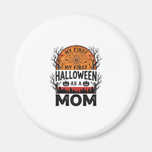 Íman Mamãe de Halloween Meu Primeiro Sombrio Vintage_1