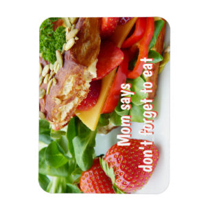 Íman Mamãe disse para não esquecer de comer