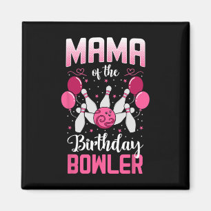 Íman Mamãe do Arremessador de Aniversário Família de Bo