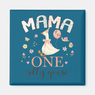 Íman Mamãe do ganso bobo de 1 ano de idade