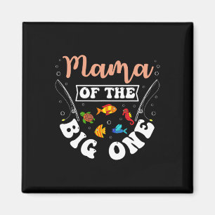 Íman Mamãe do Grande Um Festa de Aniversário de Pesca B