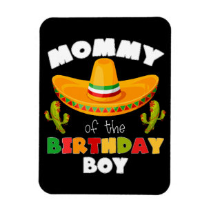 Íman Mamãe do Menino do Aniversário Cinco de Mayo