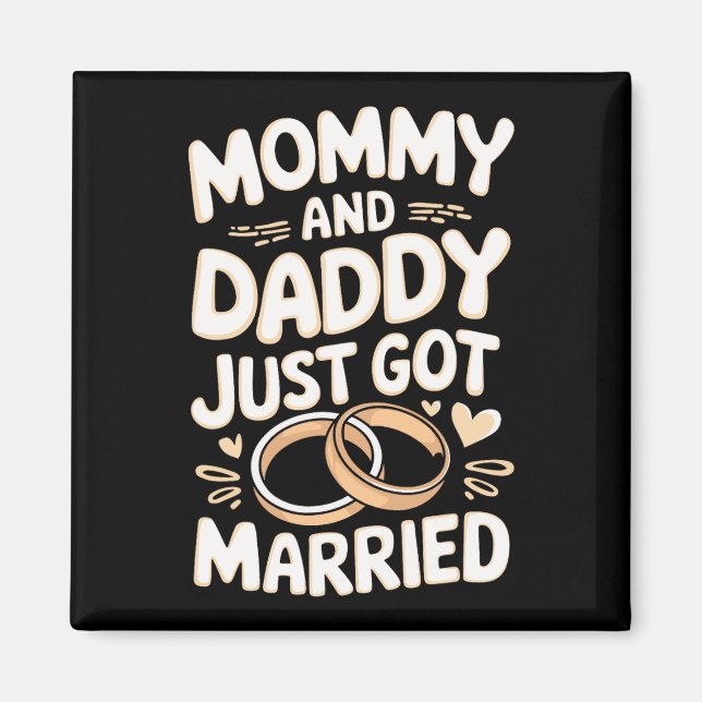Íman Mamãe e Papai Acabaram de Se Casar  (Frente)
