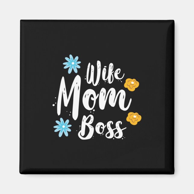 Íman Mamãe Gift Esposa Mãe Chefe (Frente)
