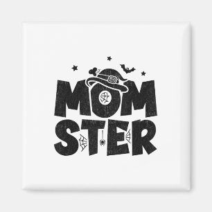 Íman Mamãe Halloween - Mãe de Halloween - Momster Ha